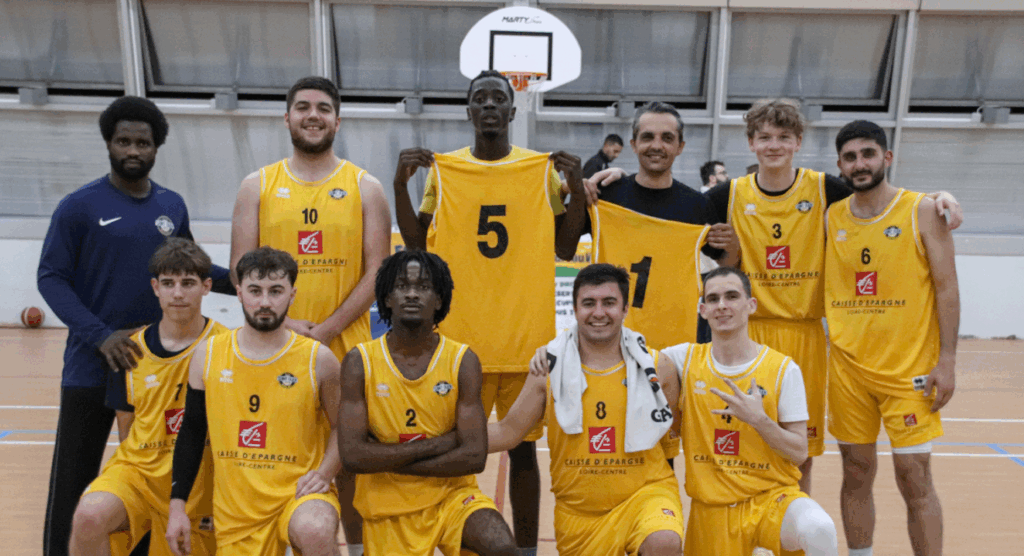 équipe PRM de l'also saint ouen basketball 41