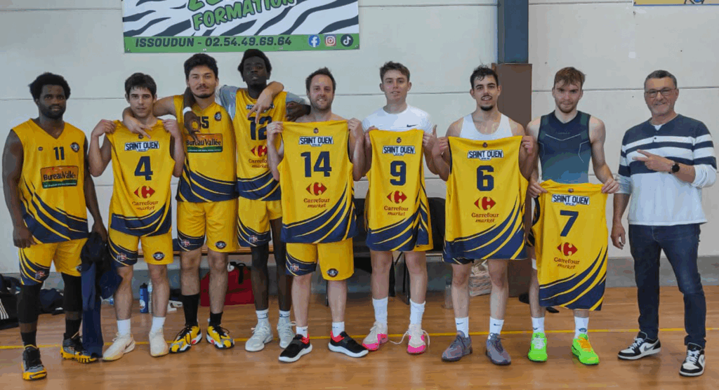 équipe RM3 de l'also saint ouen basketball 41
